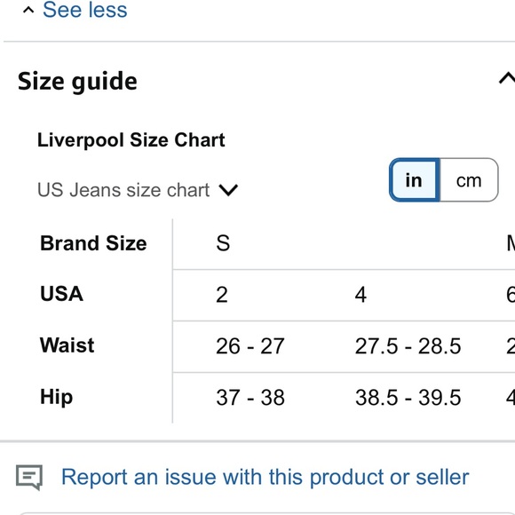 👖The Liverpool Los Angeles Lucy High-Rise
Bootcut Stretch Denim jeans in Size 26 - Picture 11 of 12